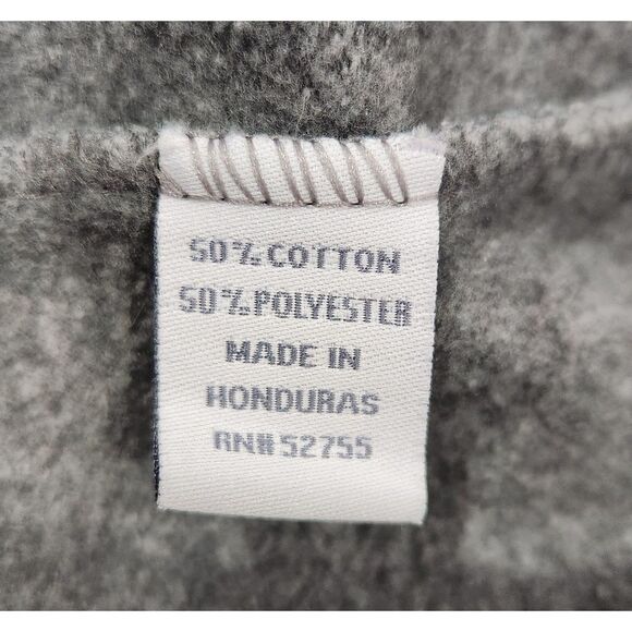 Vintage Jansport William & Mary Embroidered Logo Monogram Hoodie Sweatshirt, M - Picture 6 of 7